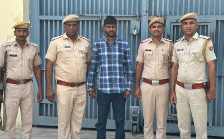राजपासा एक्ट में प्रदेश की पहली कार्रवाई,बीकानेर का हिस्ट्रीशीटर गिरफ्तार