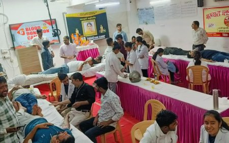 बहन स्व. संगीता कंवर की पुण्यतिथि पर लगा रक्तदाता समागम,  201 यूनिट हुआ कुल रक्तदान