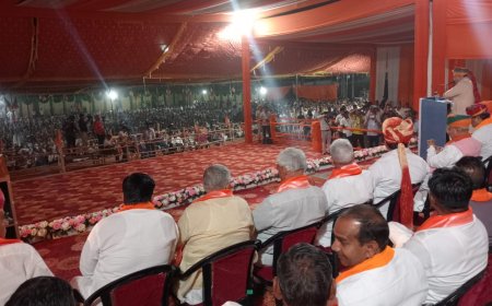 सीएम भजन लाल शर्मा ने विश्नोई समाज की तपोभूमि मुकाम में समाधी पर लगाई धोक