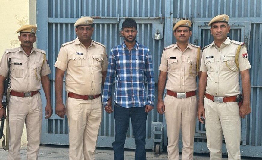 राजपासा एक्ट में प्रदेश की पहली कार्रवाई,बीकानेर का हिस्ट्रीशीटर गिरफ्तार