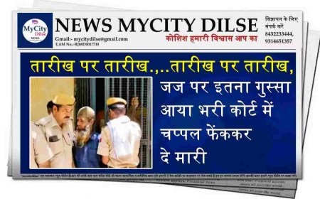 तारीख पर तारीख.,..तारीख पर तारीख, जज पर इतना गुस्सा आया भरी कोर्ट में चप्पल फेंककर दे मारी