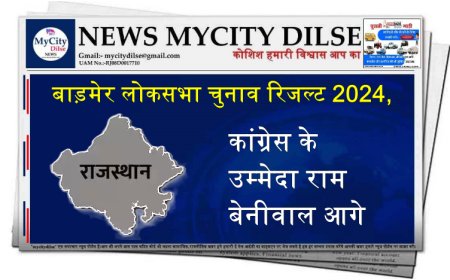 बाड़मेर लोकसभा चुनाव रिजल्ट 2024, कांग्रेस के उम्मेदा राम बेनीवाल आगे