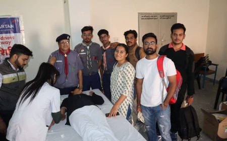 बीकानेर: रक्तदान शिविर में युवाओं ने दिखाई सेवा भावना, 70 यूनिट रक्तदान