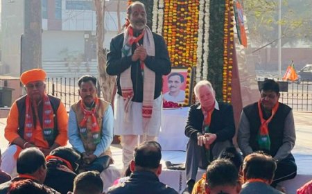 समर्पण दिवस के रूप मनाया गया दीनदयाल उपाध्याय की पुण्यतिथि, बीकानेर में भाजपा कार्यकर्ताओं ने दी श्रद्धांजलि