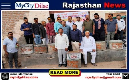 जन अधिकार सेना ने गौ सेवा में की महत्वपूर्ण पहल, गोवंश के लिए पानी कुण्डीयां और गुड़ का वितरण
