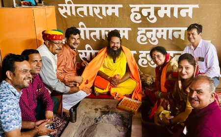 बीकानेर में भाजपा ने गुरु पूर्णिमा पर साधु-संतों और गुरुजनों का किया भव्य सम्मान समारोह