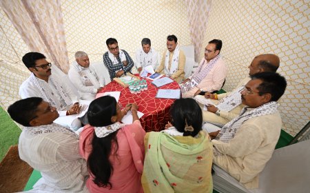 बीकानेर जनप्रतिनिधियों, जिलाध्यक्षों के साथ मुख्यमंत्री भजनलाल शर्मा का संवाद