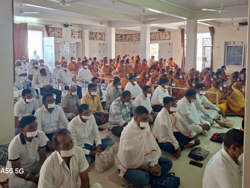 नोखा में नवकार महामंत्र दिवस पर गूंजा जाप, विश्व शांति के लिए जैन समाज का सामूहिक आयोजन