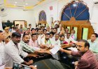बीकानेर में कांग्रेस का कलेक्ट्रेट तक मार्च, राष्ट्रपति के नाम ज्ञापन सौंपा